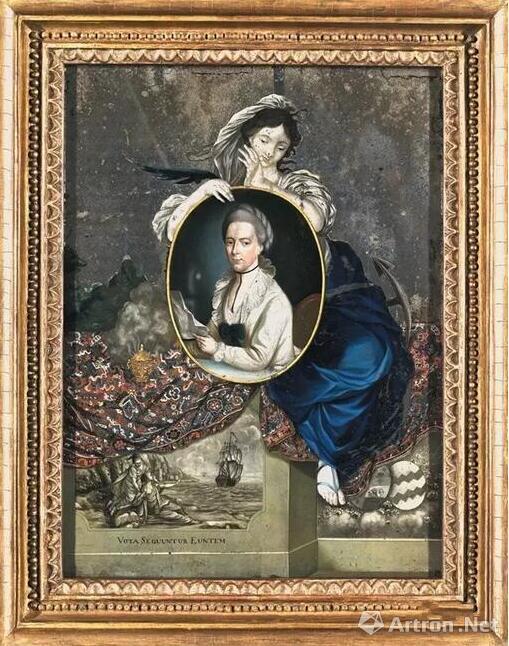 深远的秘密：18世纪中国玻璃油画中的西方人
