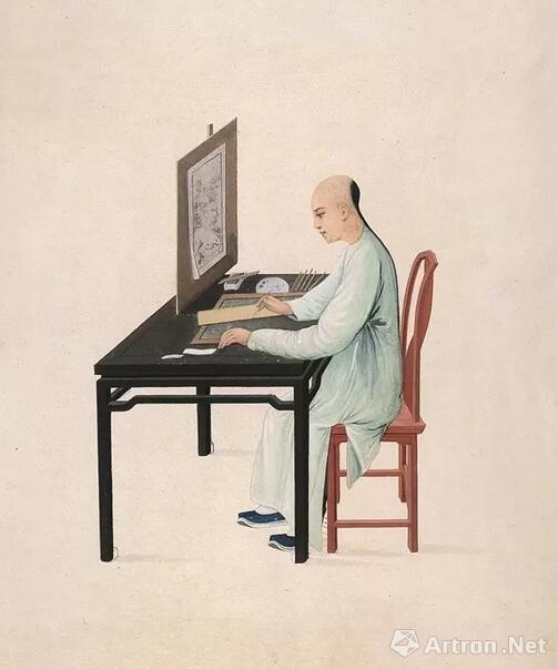 深远的秘密：18世纪中国玻璃油画中的西方人